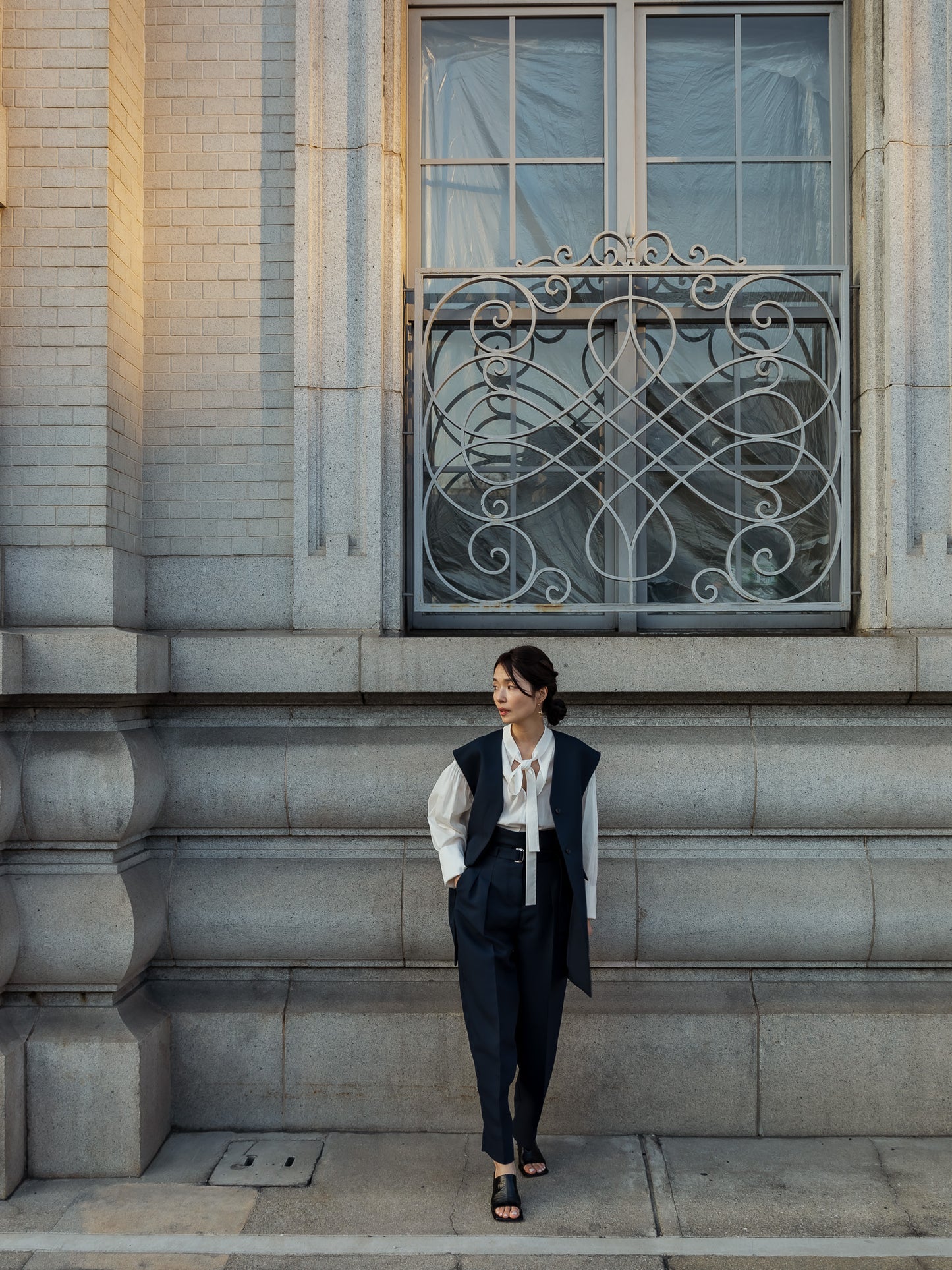 Gianna / First Step Pants - Right Navy