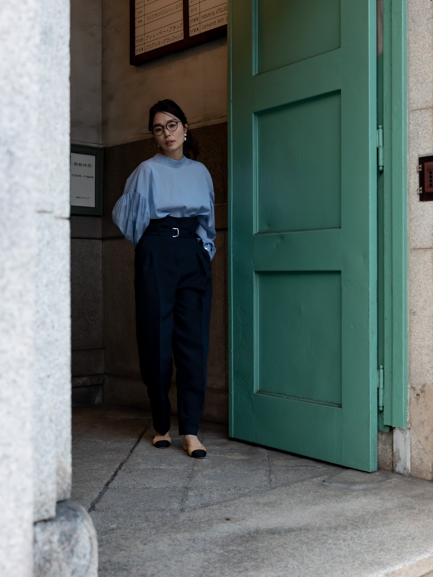 Gianna / First Step Pants - Right Navy