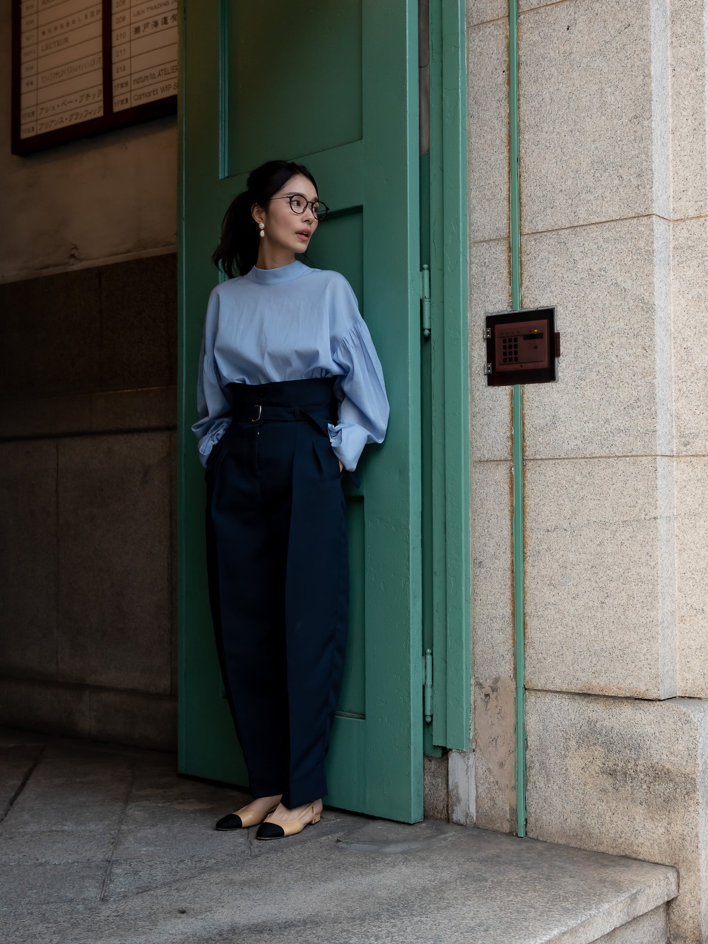 Gianna / First Step Pants - Right Navy