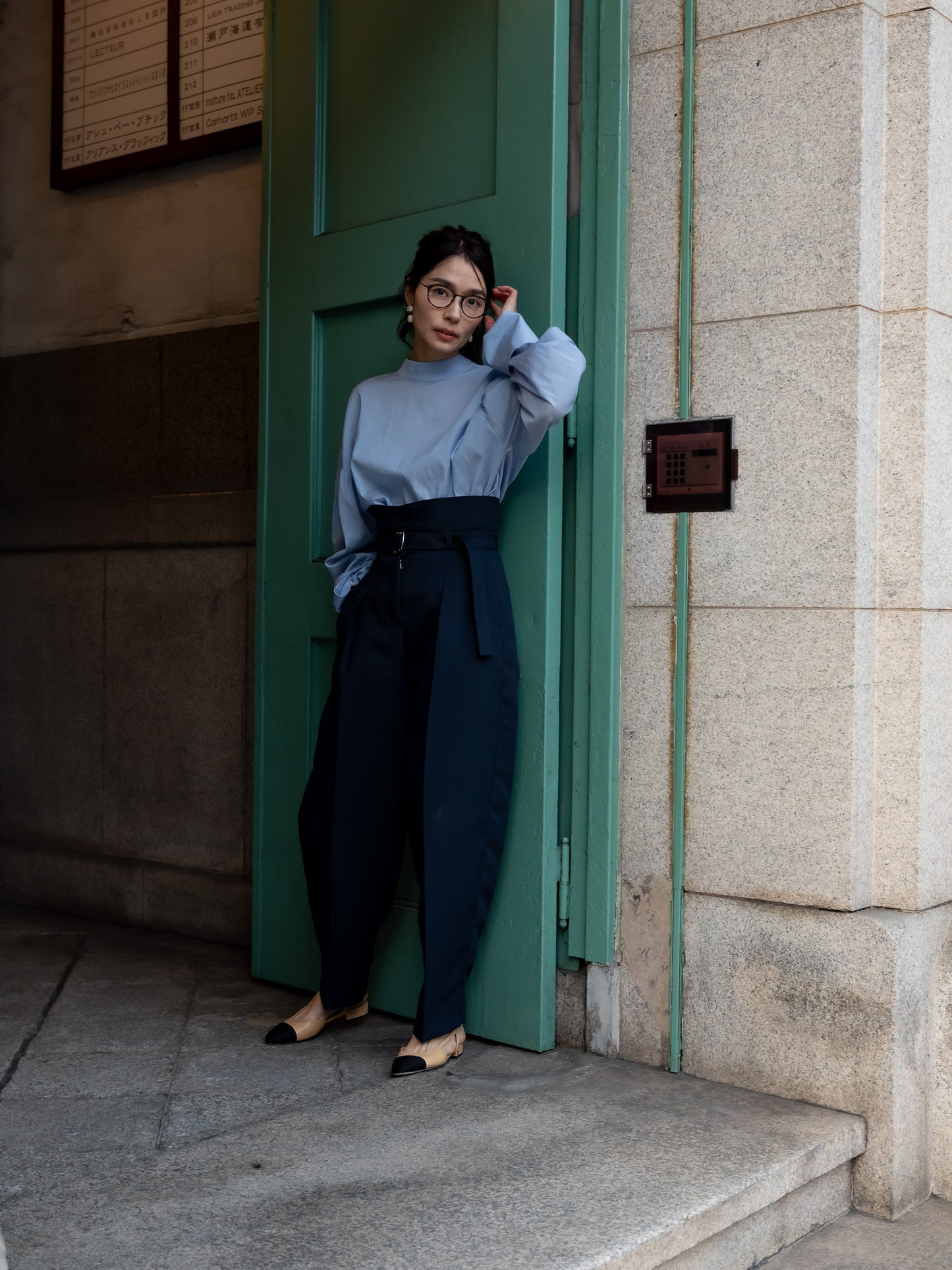 Gianna / First Step Pants - Right Navy