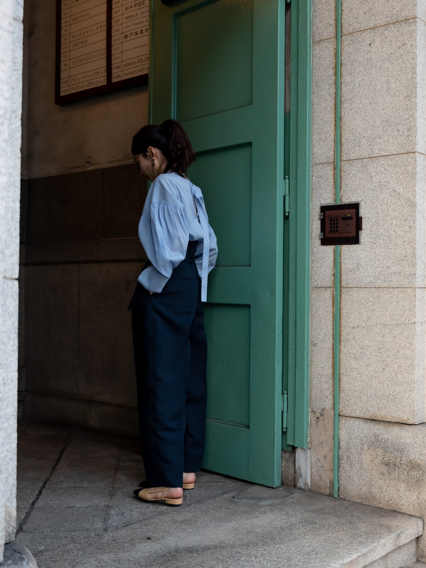 Gianna / First Step Pants - Right Navy