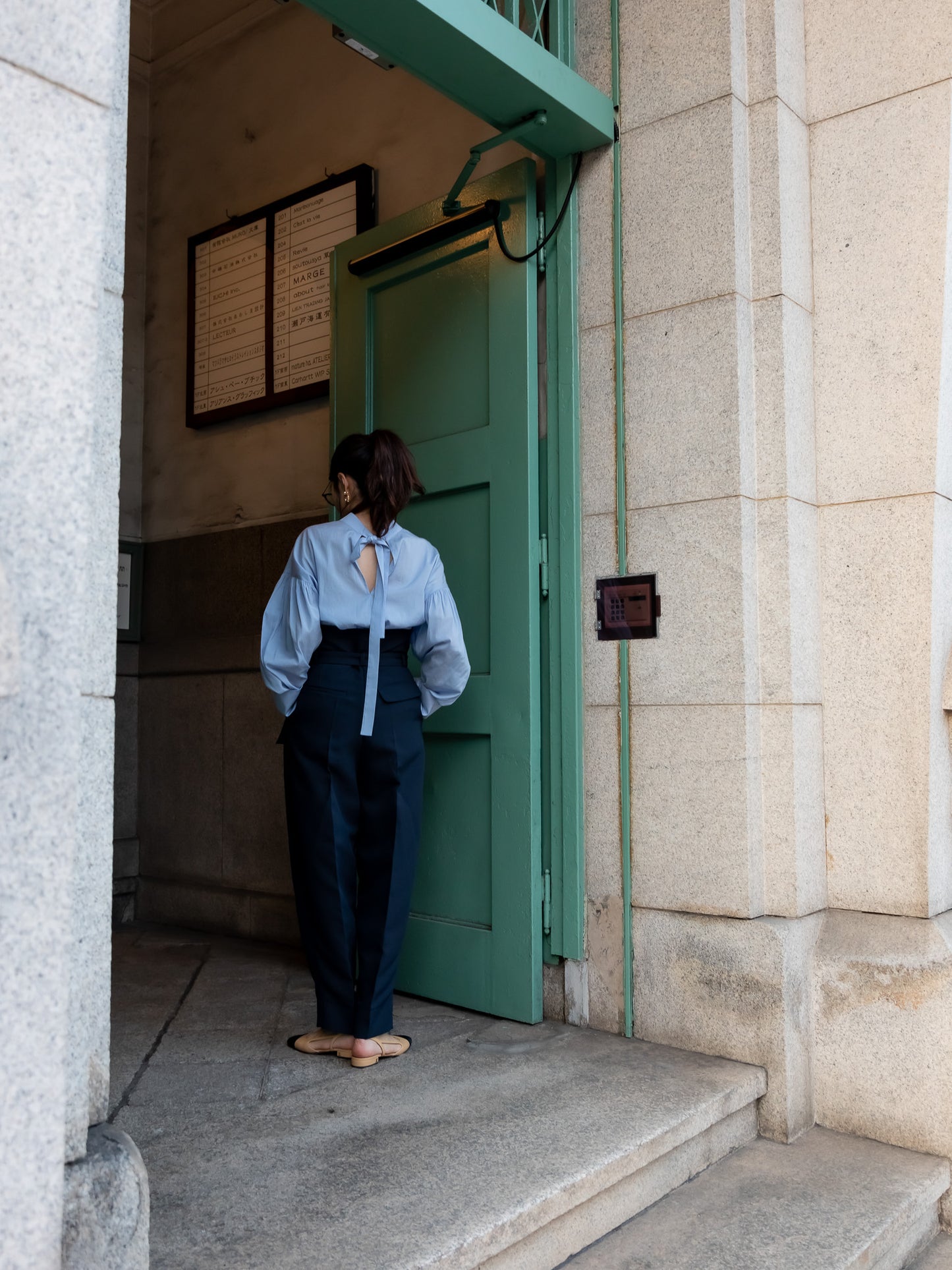 Gianna / First Step Pants - Right Navy