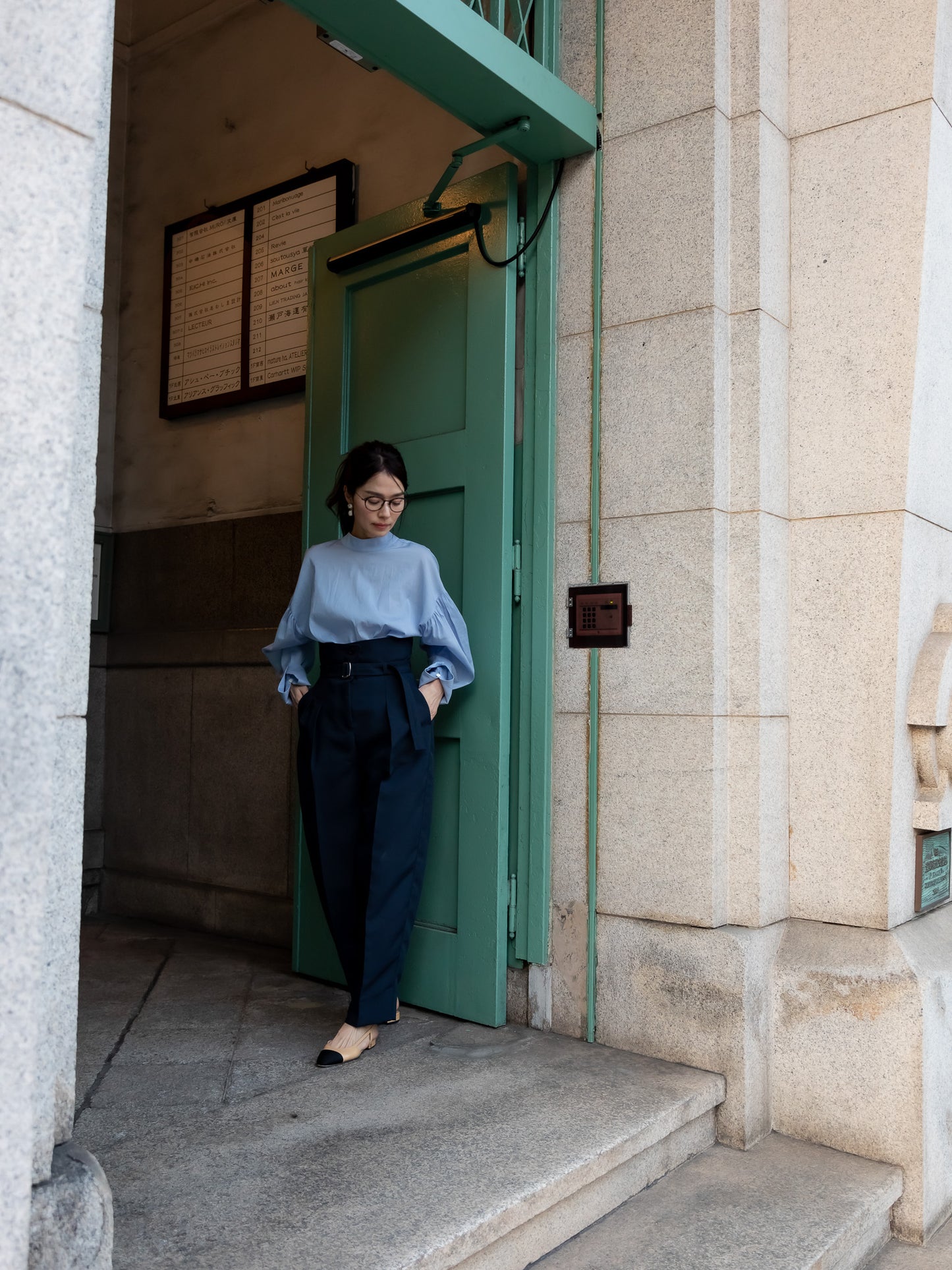 Gianna / First Step Pants - Right Navy